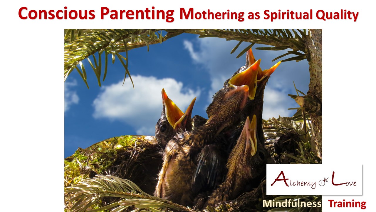 Conscious Parenting quote by Nuit Mothering as Spiritual Quality